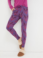 FatFace Pink Zebra Leggings - Image 1 of 5