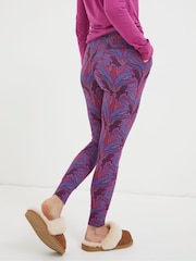 FatFace Pink Zebra Leggings - Image 2 of 5
