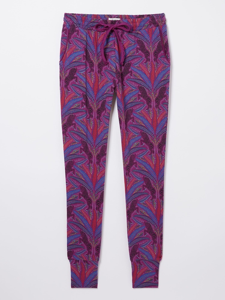 FatFace Pink Zebra Leggings - Image 5 of 5
