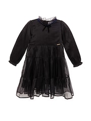Nicole Miller Tafeta Black Dress - Image 4 of 5