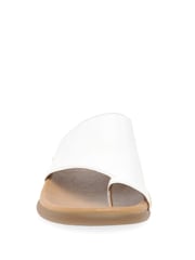 Gabor White Lanzarote Leather Basic Mules - Image 4 of 5
