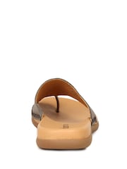 Gabor Silver Lanzarote Leather Basic Mules - Image 5 of 5