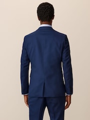 bleu vif - Slim Fit (Slim Fit) - Veste de costume texturée - Image 3 de 11
