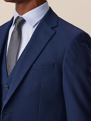 bleu vif - Slim Fit (Slim Fit) - Veste de costume texturée - Image 4 de 11