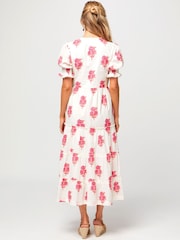 Pink - Aspiga 100% Cordelia-Kleid aus Baumwolle - Bild 2 von 6