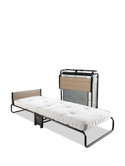 Jay-Be Black Revolution Folding Bed with Micro e-Pocket Sprung Mattress - Image 2 of 5