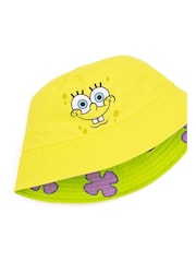 Amarillo de SpongeBob SquarePants - Sombrero estilo pescador reversible con licencia de Vanilla Underground - Imagen 3 de 5