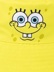 Amarillo de SpongeBob SquarePants - Sombrero estilo pescador reversible con licencia de Vanilla Underground - Imagen 4 de 5