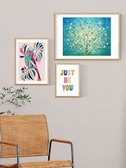 East End Prints Blue Singing Tree Wall Set - Image 1 of 1