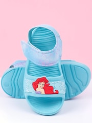 Vanilla Underground Blue Girls Little Mermaid Disney Sandals - Image 4 of 5