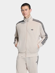 adidas Originals Cream Firebird Track Jacket - Image 1 of 6