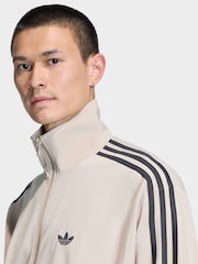 adidas Originals Cream Firebird Track Jacket - Image 4 of 6