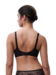 Chantelle Black Kiss Lace Plunge Underwired Bra - Image 2 of 5