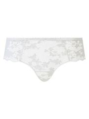 Puti - Chantelle Kiss Lace Low Rise Shorty Knickers - Larawan 4 ng 4