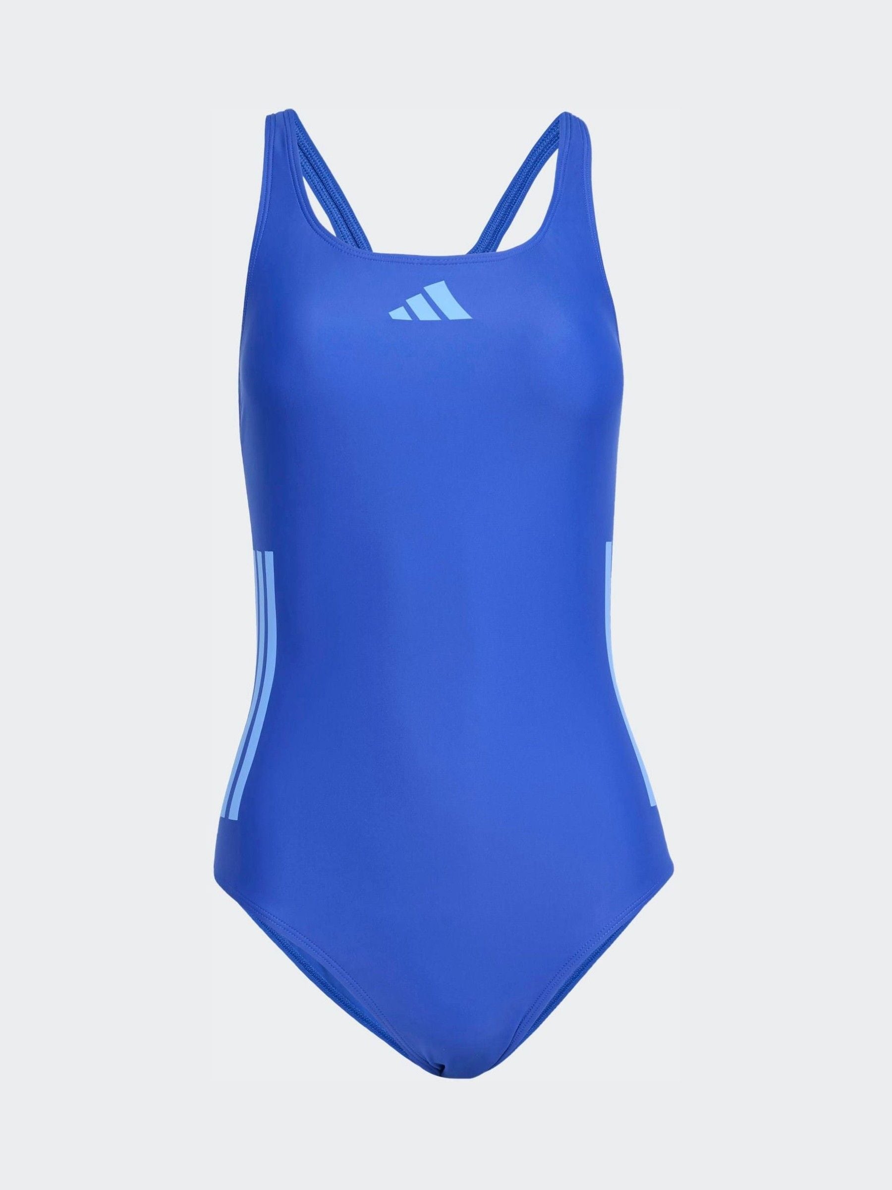 Buy adidas Blue 3-Stripes C-Back Swimsuit from Next USA