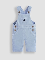 JoJo Maman Bébé Blue Boat Stripe Dungarees - Image 3 of 3