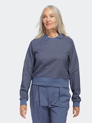 adidas Golf Navy Women'S Go-To Sweatshirt - Image 1 of 7