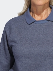adidas Golf Navy Women'S Go-To Sweatshirt - Image 5 of 7