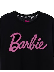 Schwarz/Barbie - Vanilla Underground Damen Lizenziertes T-Shirt aus 100 % Baumwolle - Bild 10 von 11