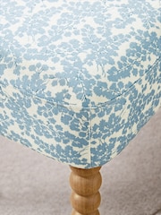 Laura Ashley Cariad Spray Newport Blue Rowe Bench - Image 2 of 6
