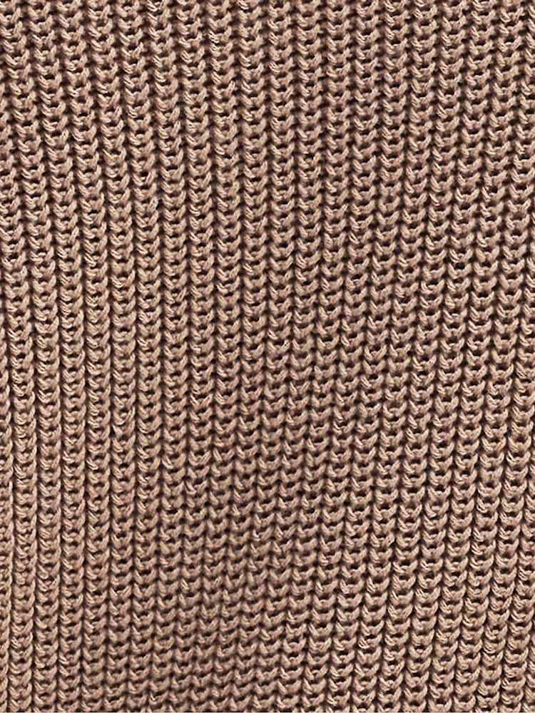Barbour® Beige 100% Cotton Rib Stitch Knitted Cape Wool Blend Jumper - Image 7 of 7 Barbour® Beige 100% Cotton Rib Stitch Knitted Cape Wool Blend Jumper - Image 7 of 7