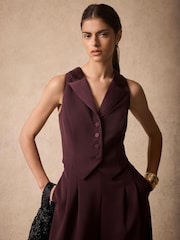 Mint Velvet Tuxedo Jumpsuit - 8суретінің 3 суреті