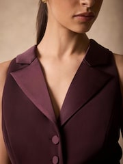 Mint Velvet Tuxedo Jumpsuit - 8суретінің 4 суреті