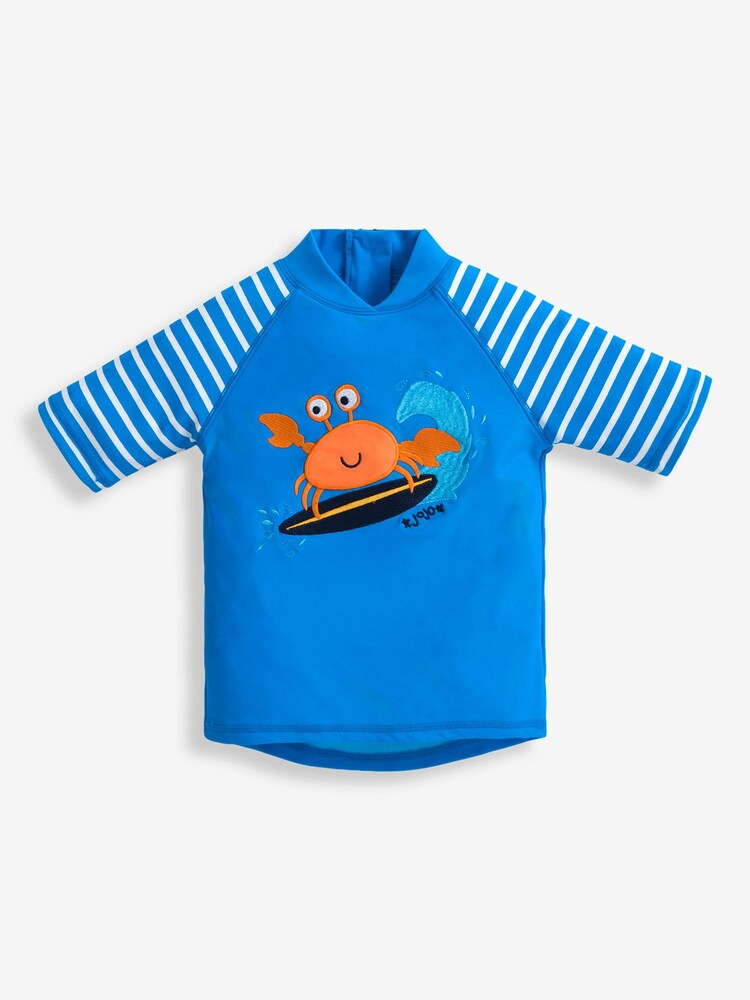 JoJo Maman Bébé Crab Kids 2-Piece Sun Protection Suit - Image 2 of 4