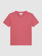 Reiss Coral Bless Crew Neck T-Shirt - Image 2 of 6