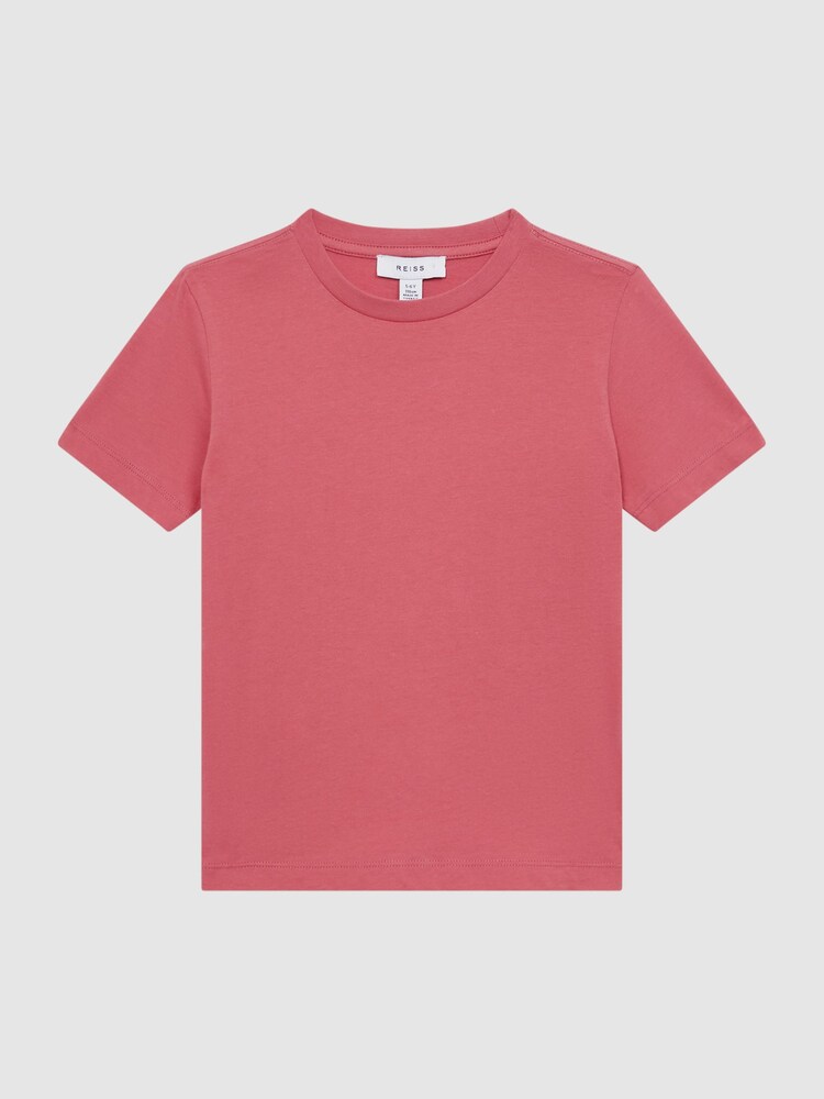 Reiss Coral Bless Crew Neck T-Shirt - Image 2 of 6