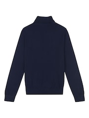 U.S. Polo Assn. Blue Mens Roll Neck Jumper - Image 7 of 8