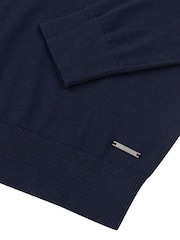 U.S. Polo Assn. Blue Mens Roll Neck Jumper - Image 8 of 8
