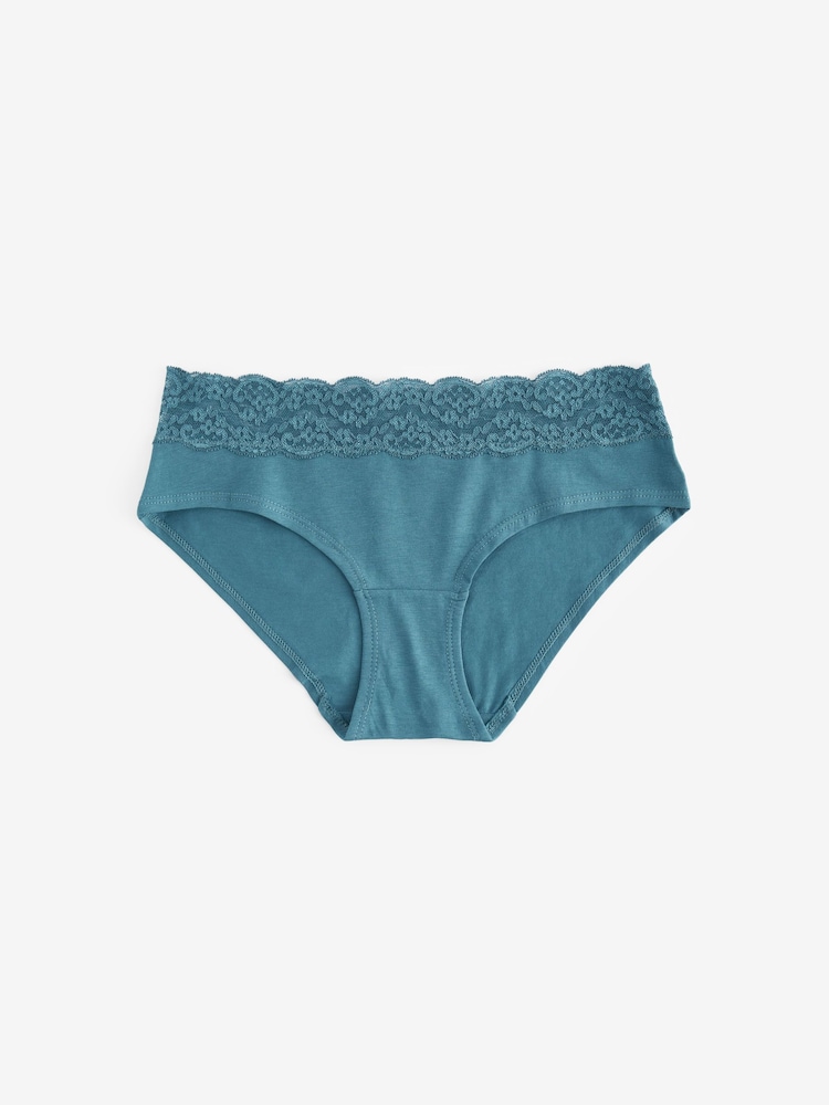 Wit/roze/groen - 4 Kanten slips - Image 8 of 10