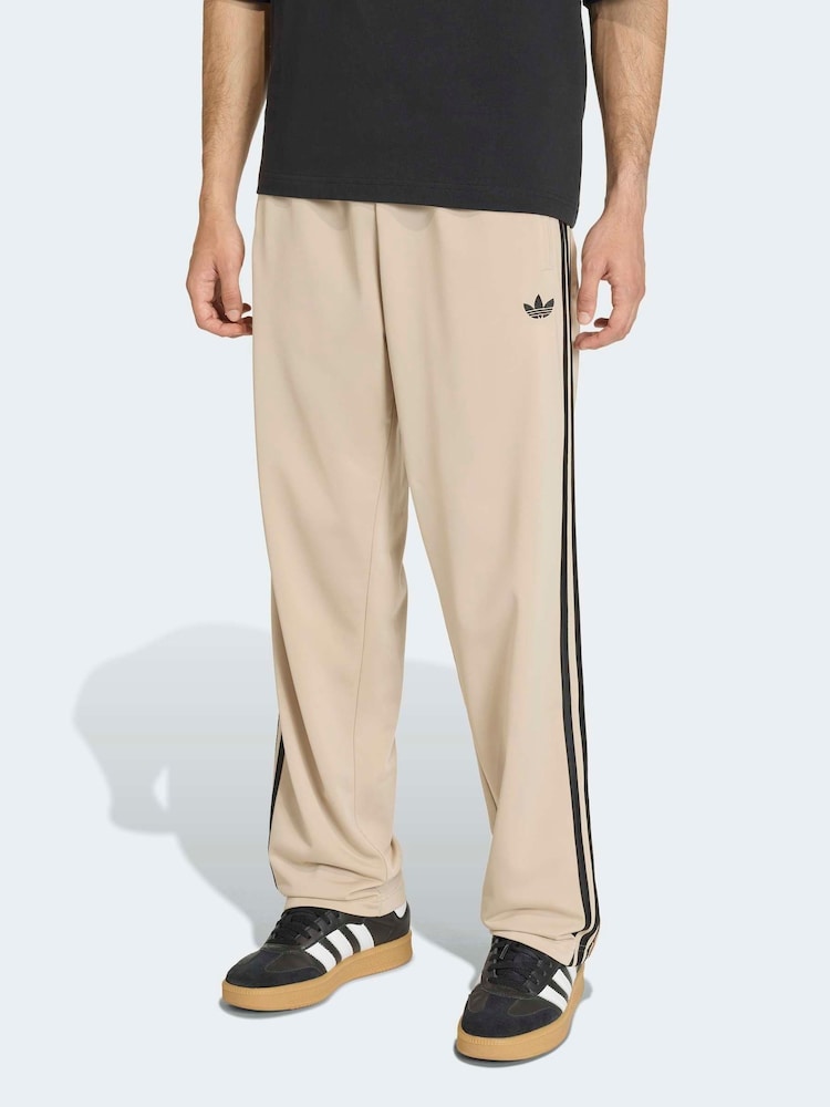 adidas Originals Cream Firebird Track Tracksuit Bottoms - Image 1 of 6 adidas Originals Cream Firebird Track Tracksuit Bottoms - Image 1 of 6