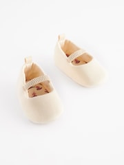 Neutral Ballet Baby Shoes (0-24mths) - Image 4 of 7