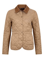 Barbour® Pink Deveron Diamond Quilt Lightweight Jacket - Image 6 of 9