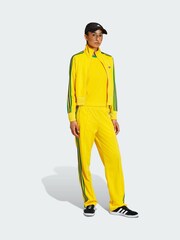 adidas Originals Yellow 3 Stripes Slim T-Shirt - Image 5 of 6
