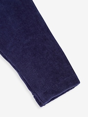 Azul marino y rosa fucsia - JoJo Maman Bébé 2-Pack Jersey Cord Leggings - Imagen 5 de 10