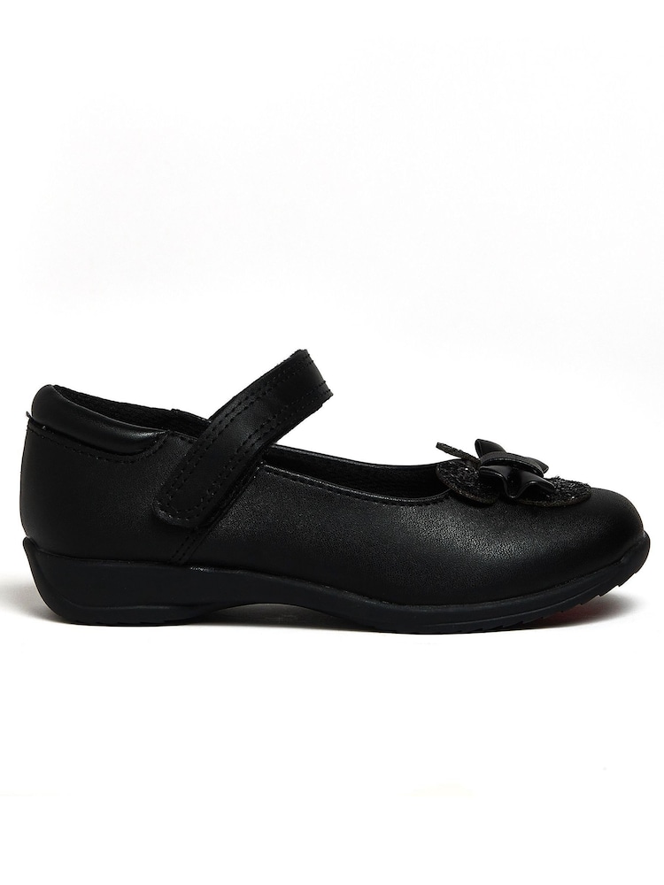 Character Black Minnie Mouse School Shoes - Image 2 of 5