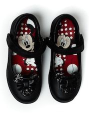 Character Black Minnie Mouse School Shoes - Image 4 of 5