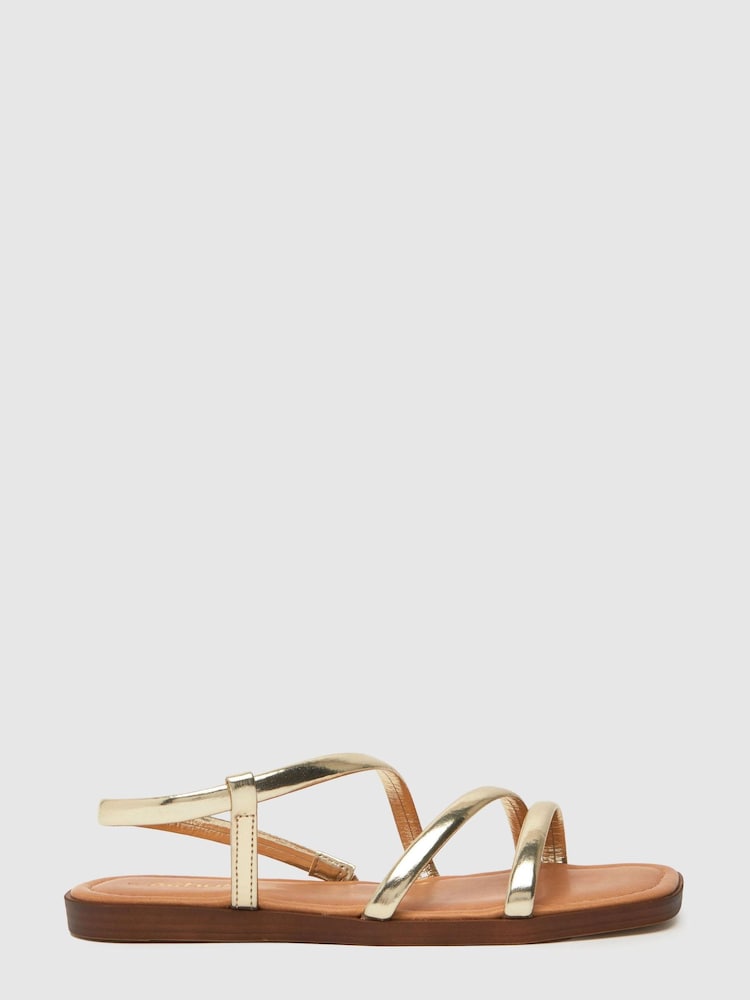 Schuh Tracey Padded Strappy Sandals - Image 1 of 4
