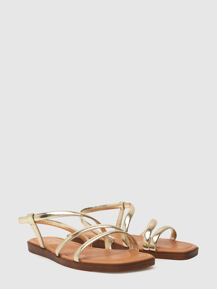 Schuh Tracey Padded Strappy Sandals - Image 2 of 4