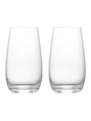 Anton Studio Designs Set of 2 Clear Juno Highball Tumblers - Image 3 of 5