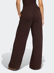 adidas Originals Brown Essentials Wide Leg Trousers - Image 2 of 6