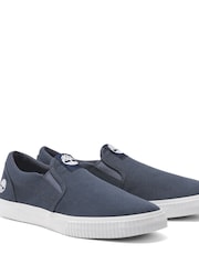 Timberland Blue Mylo Bay Slip On Shoes - Image 3 of 9