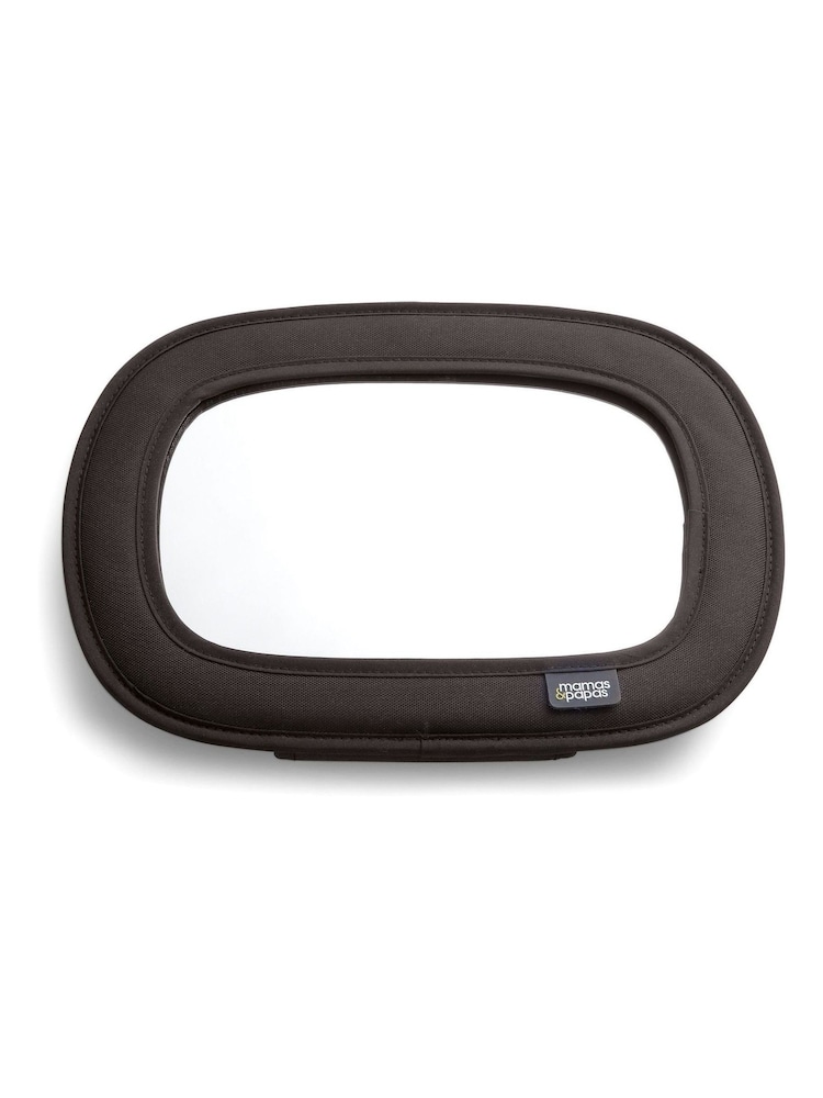 Mamas & Papas Black In Car Baby Mirror - Image 1 of 2 Mamas & Papas Black In Car Baby Mirror - Image 1 of 2