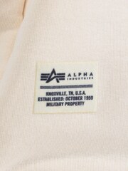 Alpha Industries Dark Olive Green USN Blood Chit 100% Cotton Sweater - Image 10 of 10