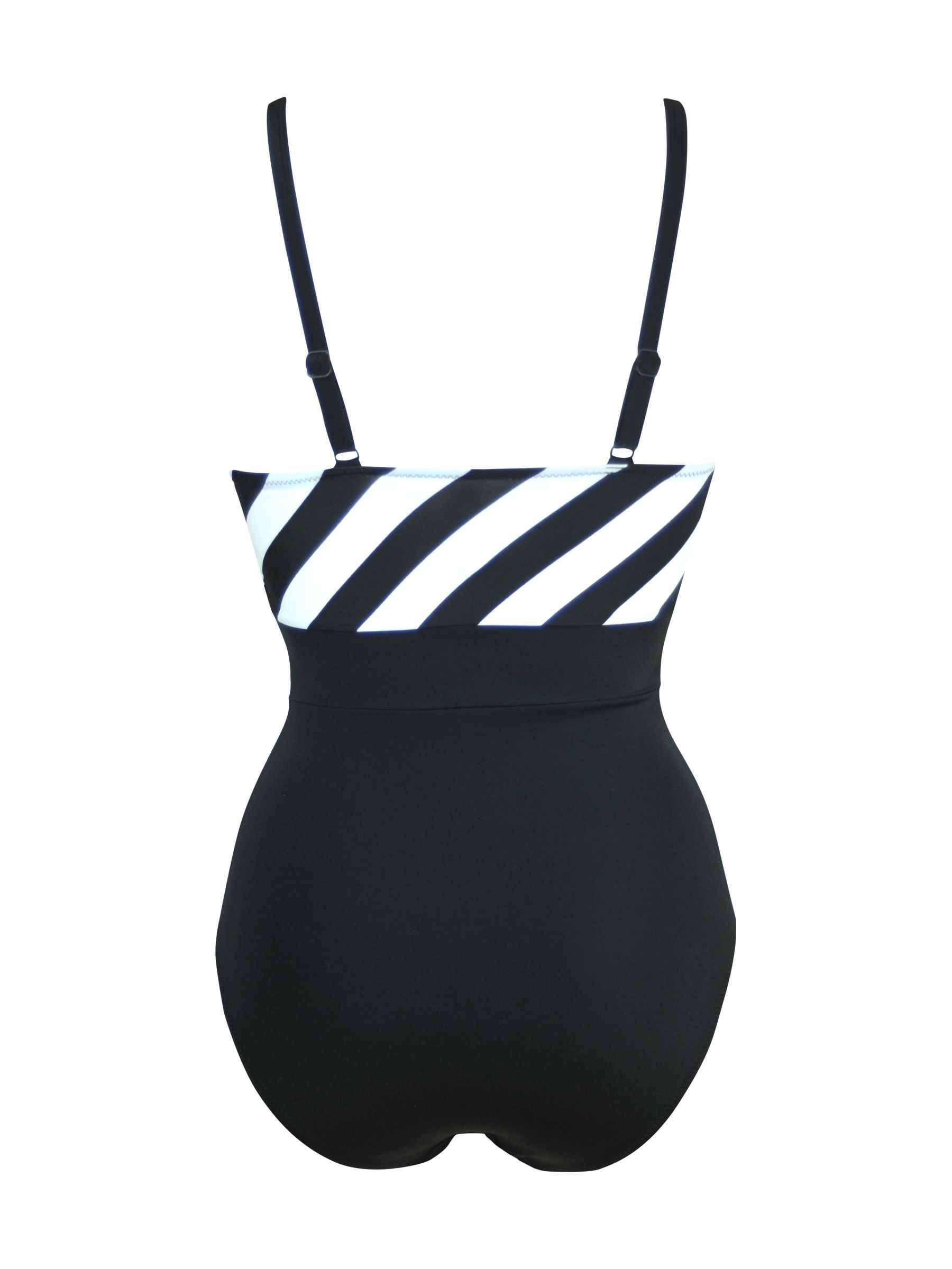 Buy Pour Moi Black High Line V Neck Control Swimsuit from Next Hong Kong
