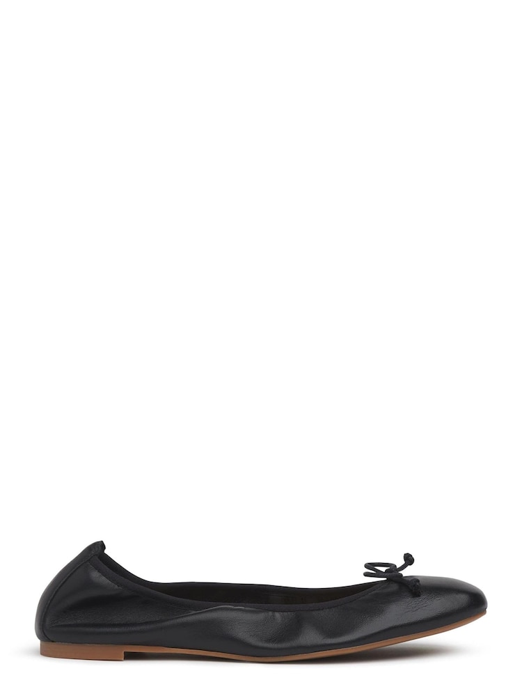 LK Bennett Black Trilly Ballerina Flats - Image 1 of 4 LK Bennett Black Trilly Ballerina Flats - Image 1 of 4