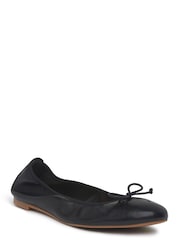 LK Bennett Black Trilly Ballerina Flats - Image 2 of 4